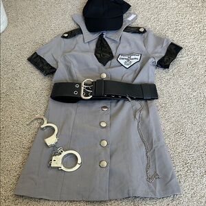 Women’s Correctional Officer Costume - Gray